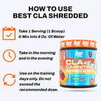 BPI Sports CLA + Carnitine Shredded Supports Lean Muscle & Promotes