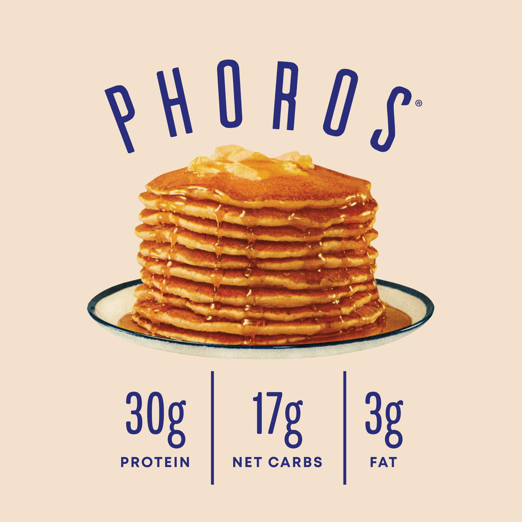 Phoros Nutrition Protein Pancake Mix Cinnamon - 14 Ounce - image 2