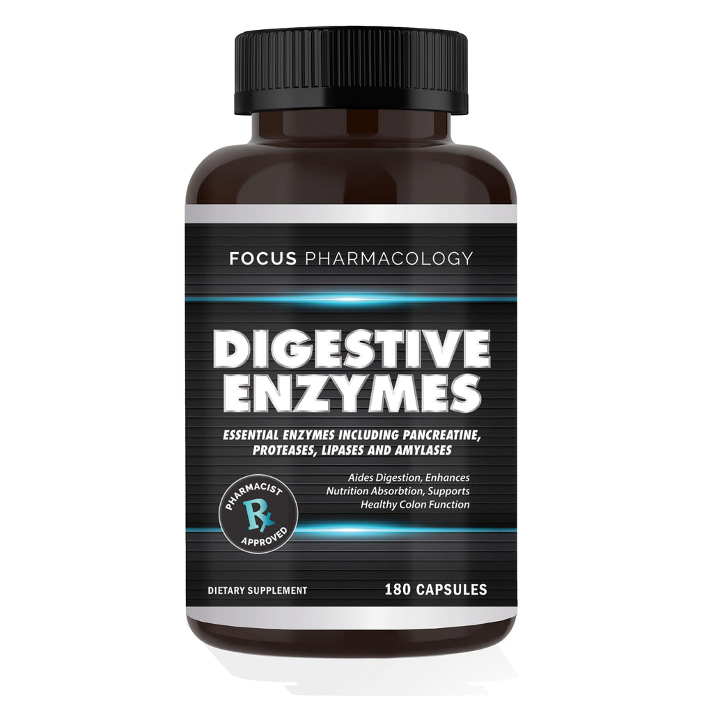 Focus Pharmacology Digestive Enzymes and Probiotics Blend