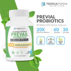 TerraForm Nutrition Prevail Probiotics 40 Billion CFU - 60 Capsules - image 2