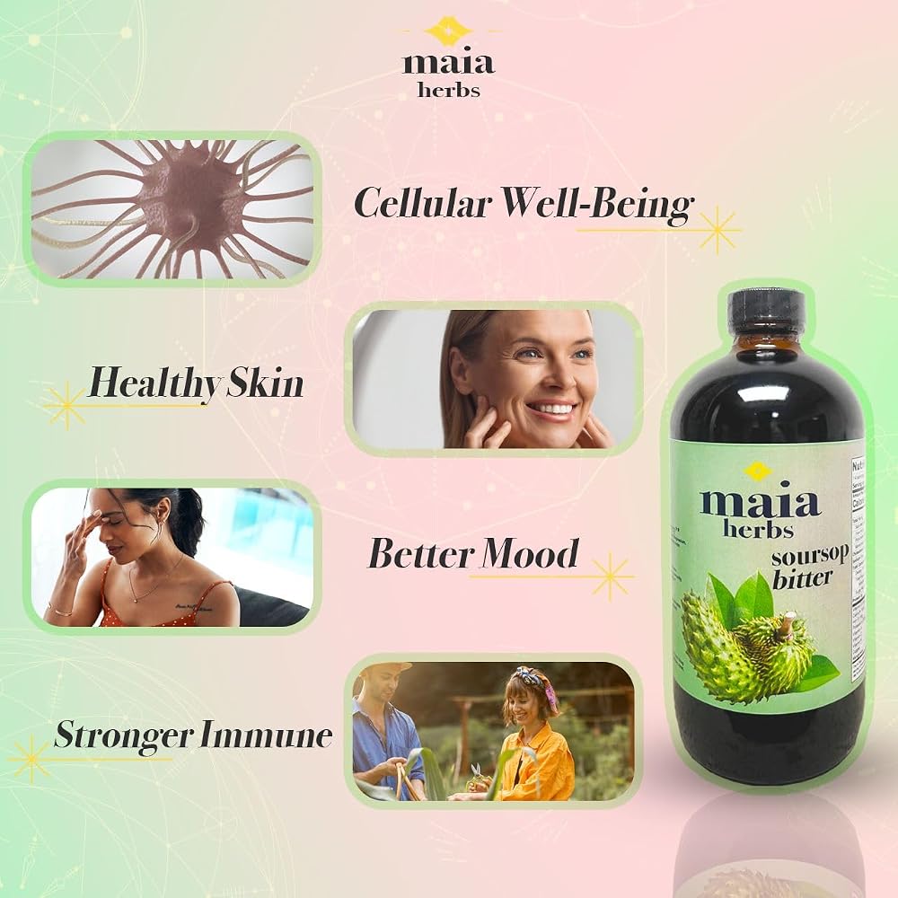 Maia Herbs Soursop Bitters Liquid - 16 Fl Oz - image 5