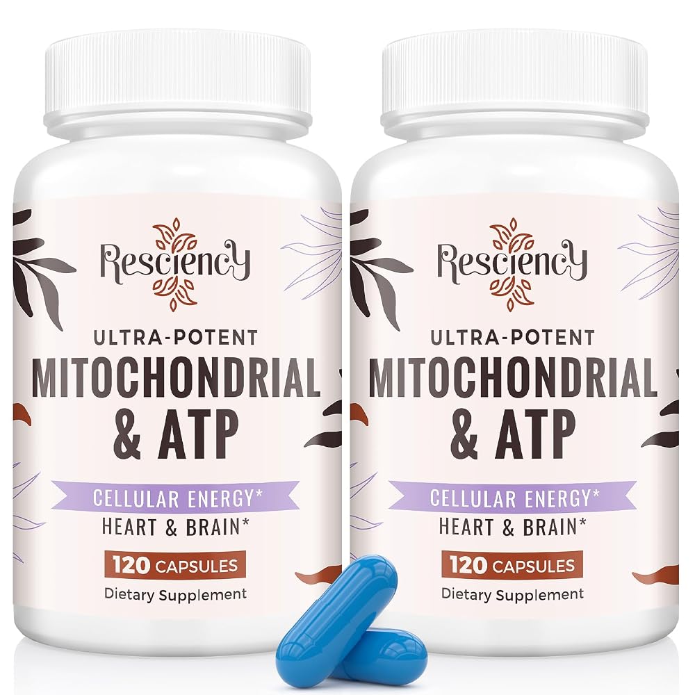 Resciency 2326 MG Mitochondrial Supplements with ATP