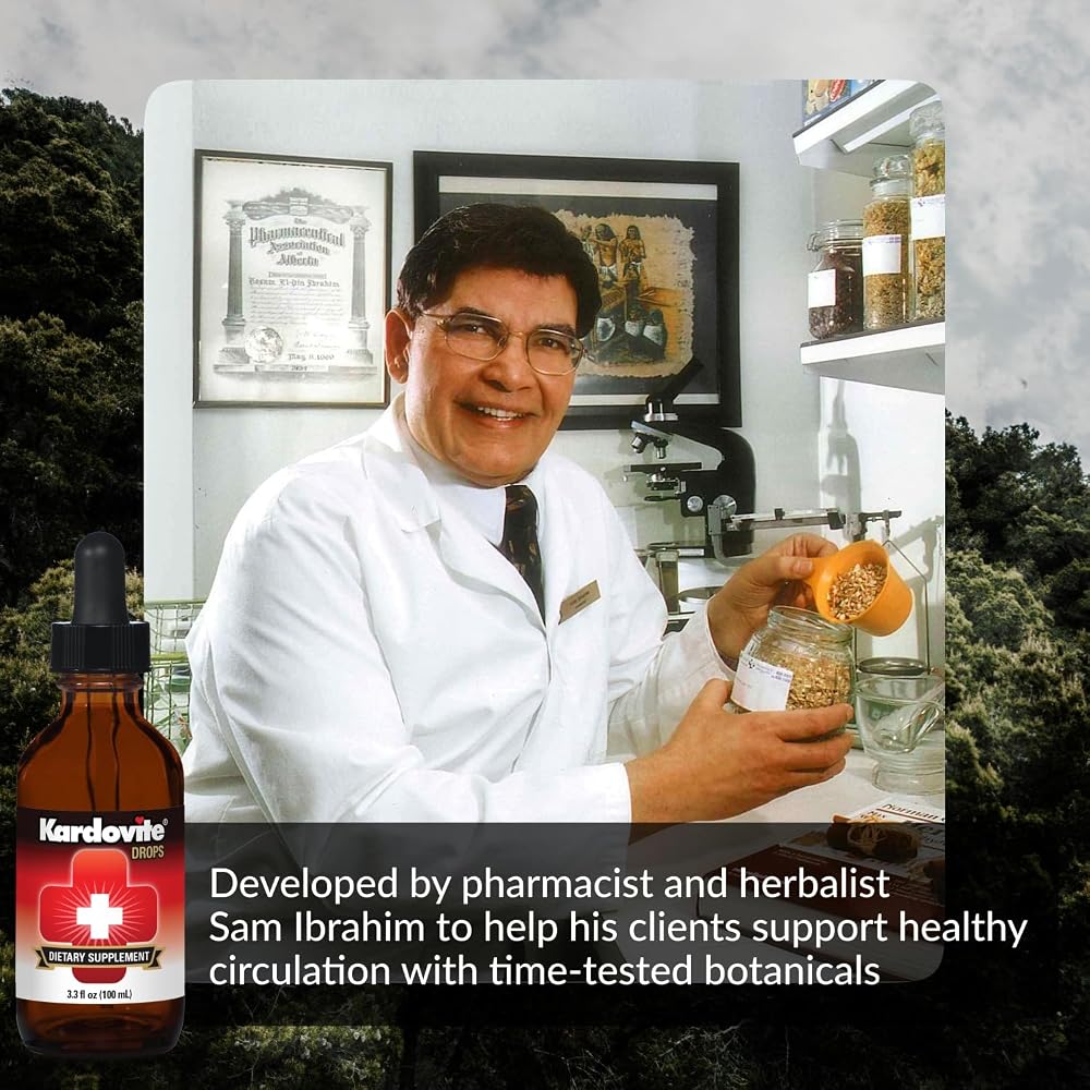 Kardovite Herbal Circulation Support Drops - 100ml - image 4
