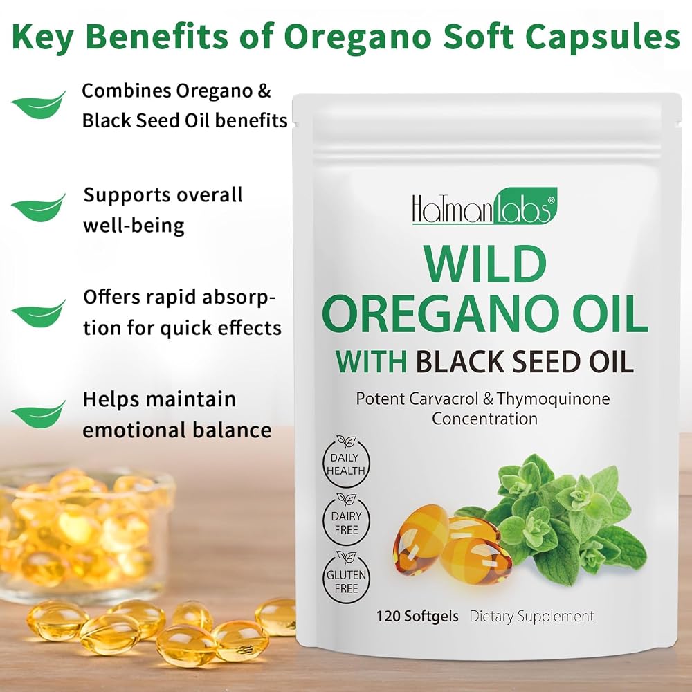 newseel Oil of Oregano with Black Seed Oil