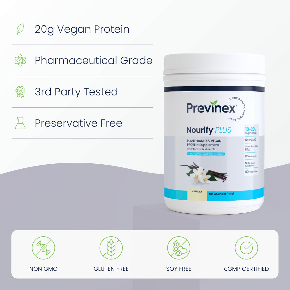 Previnex Nourify PLUS Vegan Protein Shake