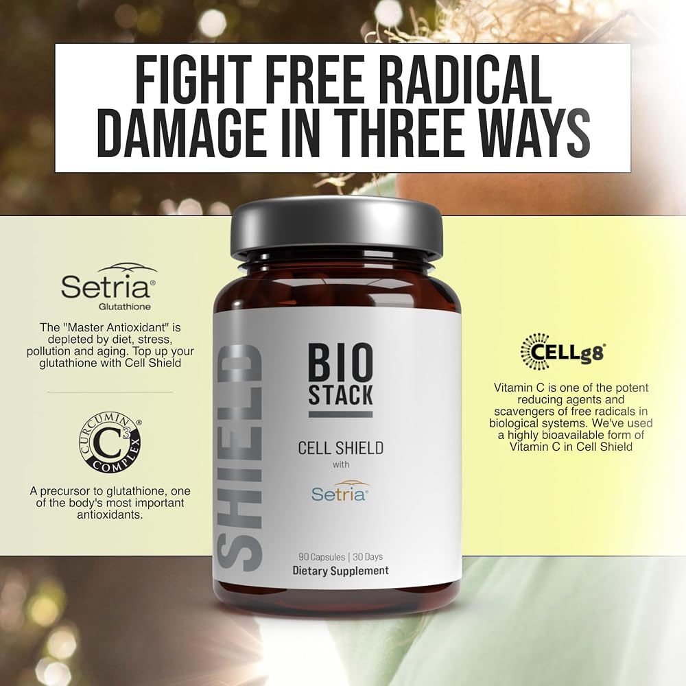 BIOSTACK Cell Shield with Setria Glutathione