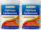 Best Naturals Calcium Carbonate Powder - 2 Pack (32 oz)
