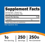Nutricost L-Tyrosine Powder - Pure L-Tyrosine Powder - 3G Per Serving - image 7