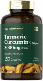 Tahoe Nutritionals Turmeric Curcumin - 150 Capsules