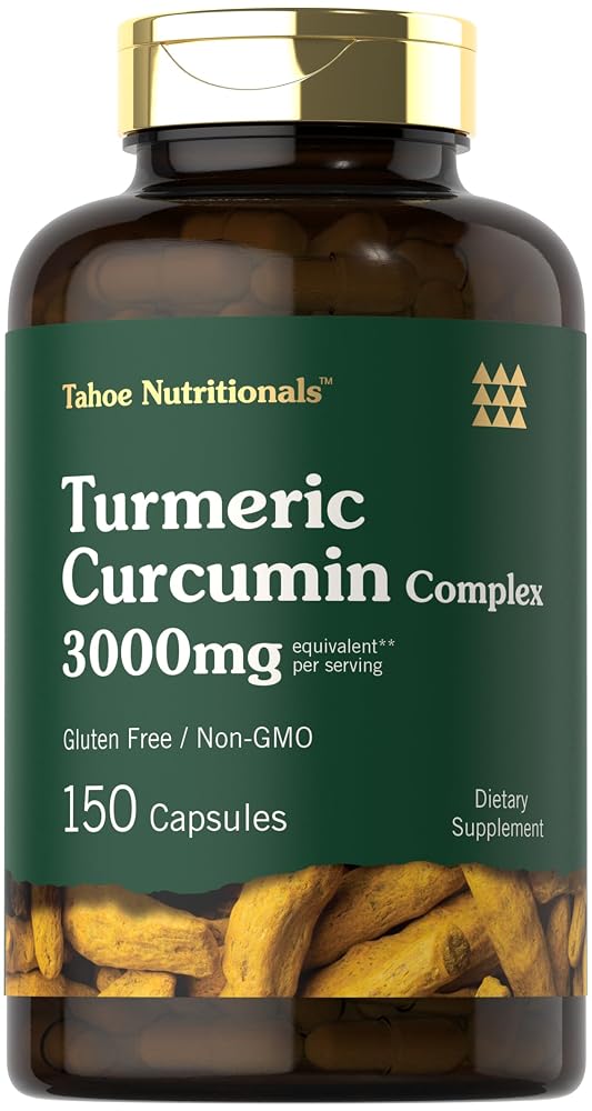 Tahoe Nutritionals Turmeric Curcumin - 150 Capsules