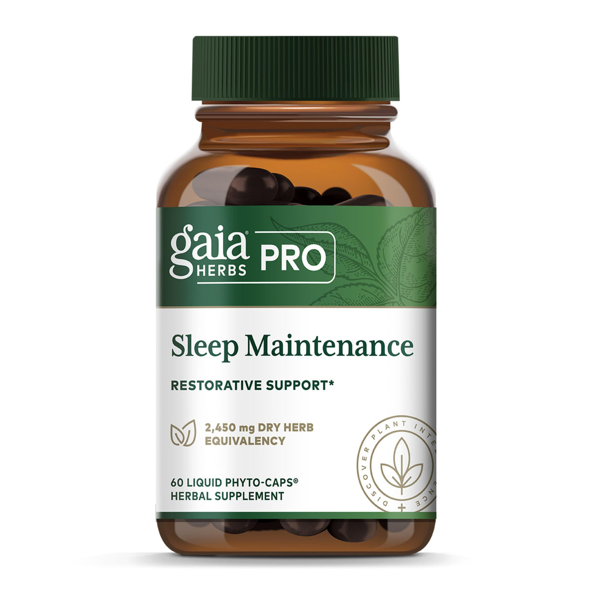 Gaia Herbs PRO Sleep Maintenance - 60 Vegan Capsules