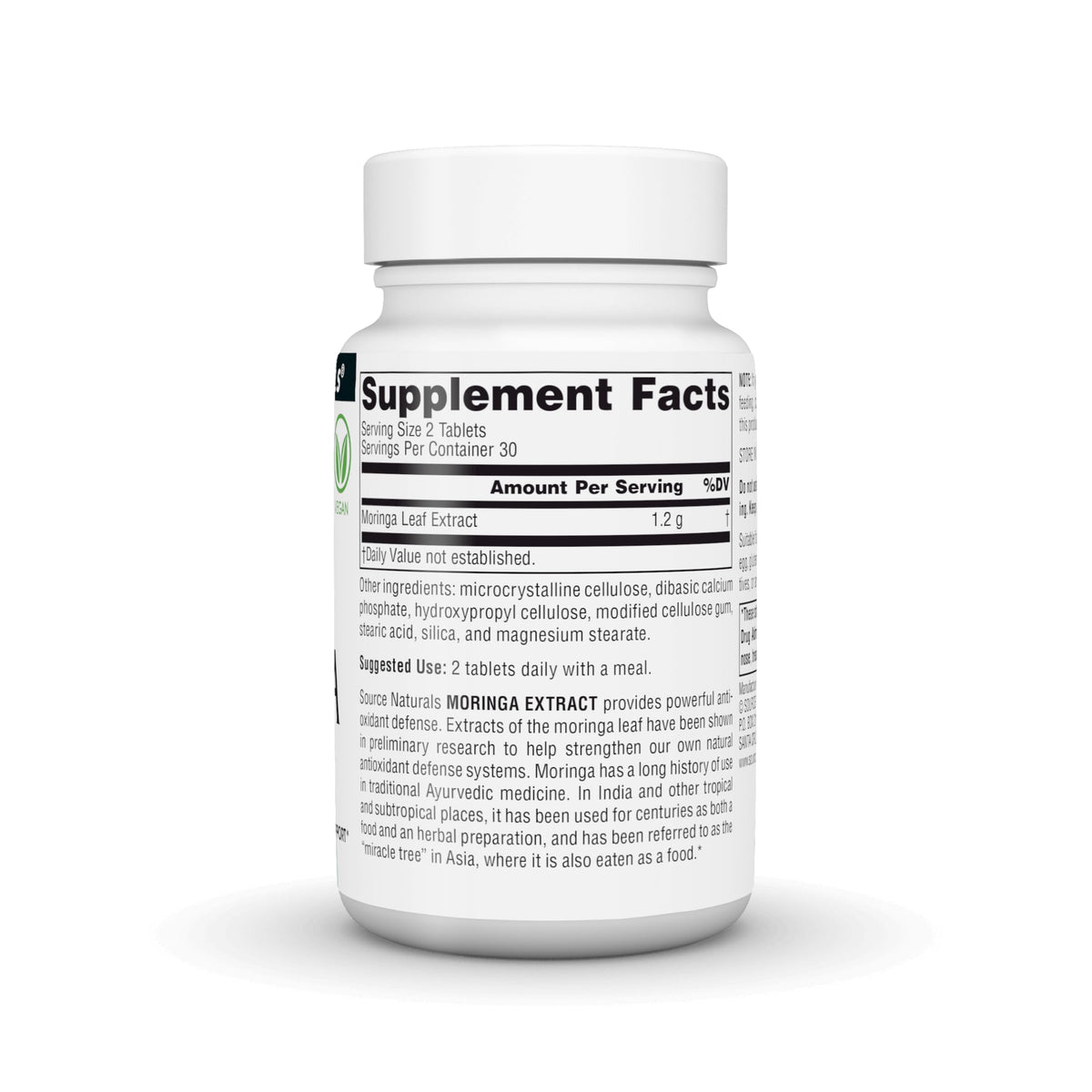 SOURCE NATURALS Moringa Extract Tablet