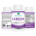 Best Earth Naturals Candida Support Supplement - 60 Capsules - image 2