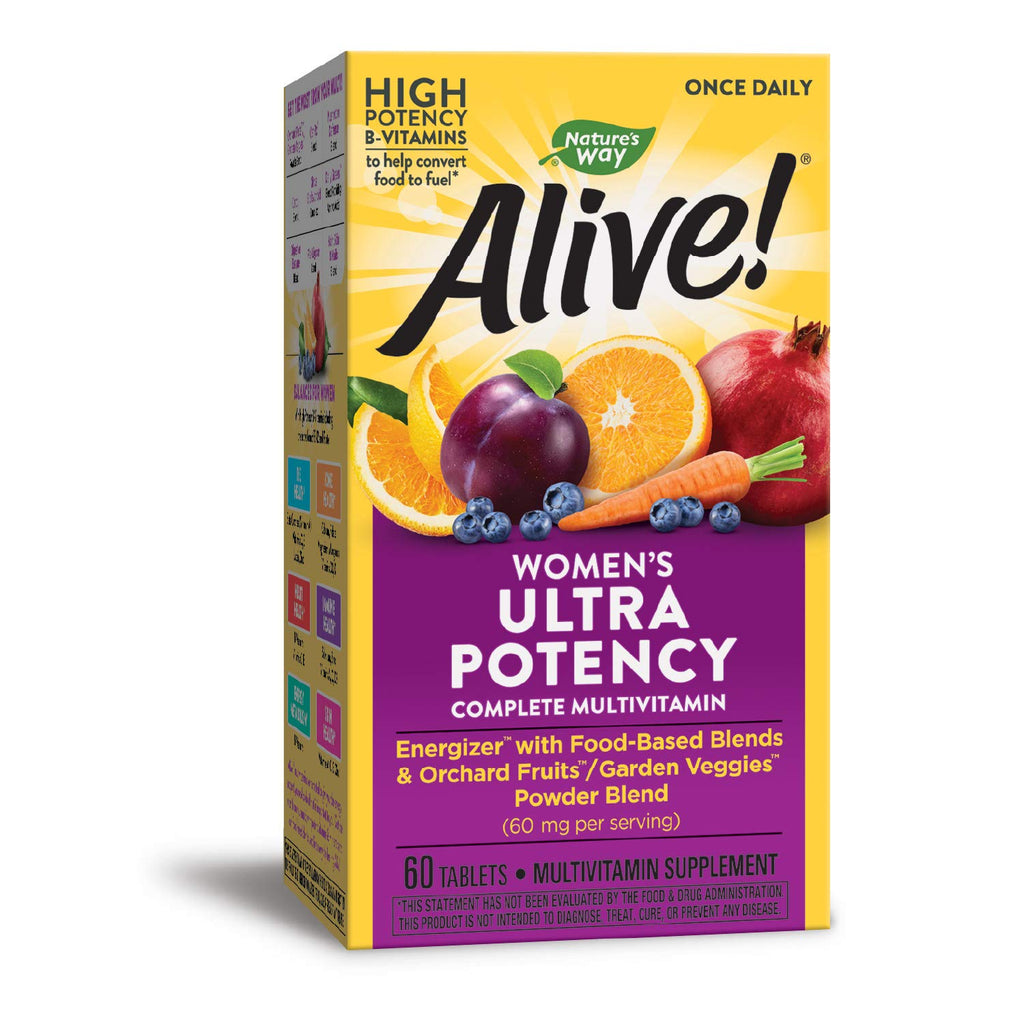 Nature's Way Alive! Women's Ultra Potency Multivitamin - 60 Tablets