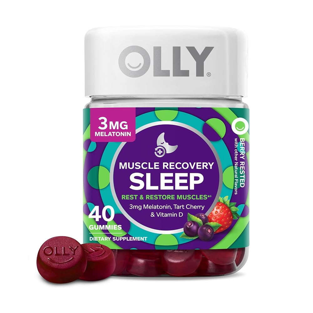 OLLY Muscle Recovery Sleep & Active Immunity Gummies Bundle - image 2