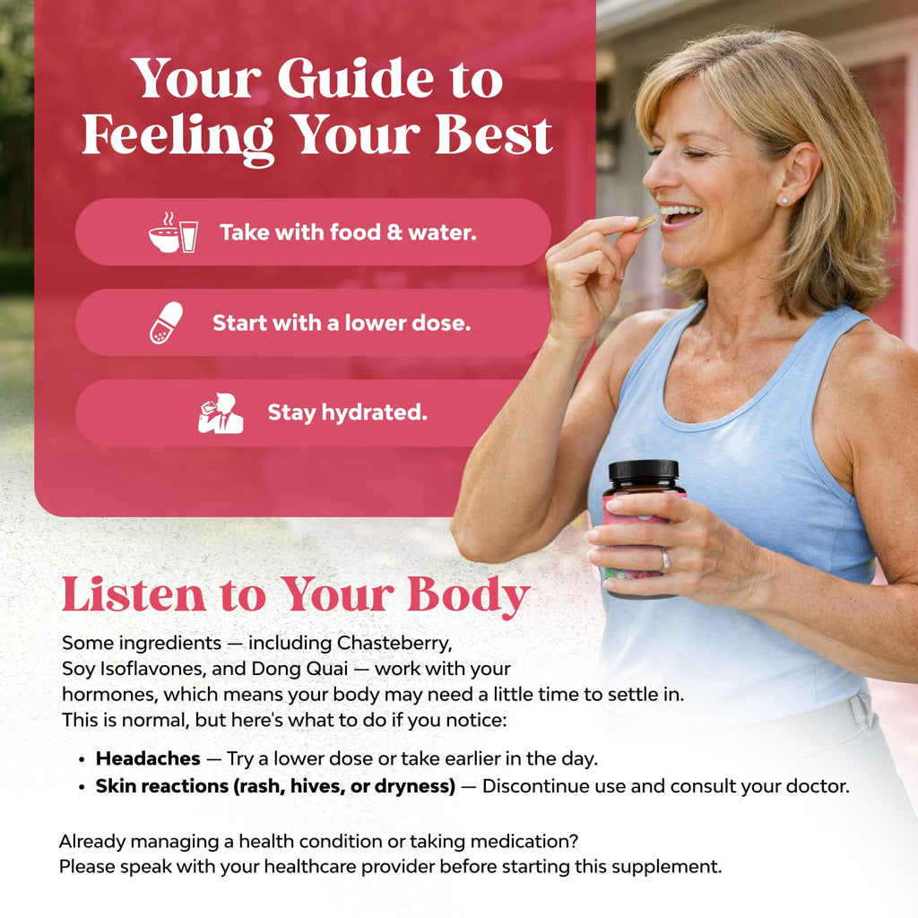 Natures Craft Complete Herbal Menopause Supplement for Women