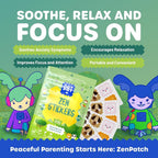 The Natural Patch Co. Zen Patch Mood Calming Stickers for Kids - 24 Count - image 4