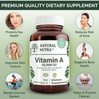 Natural Nutra Vitamin A 10,000 IU Parent