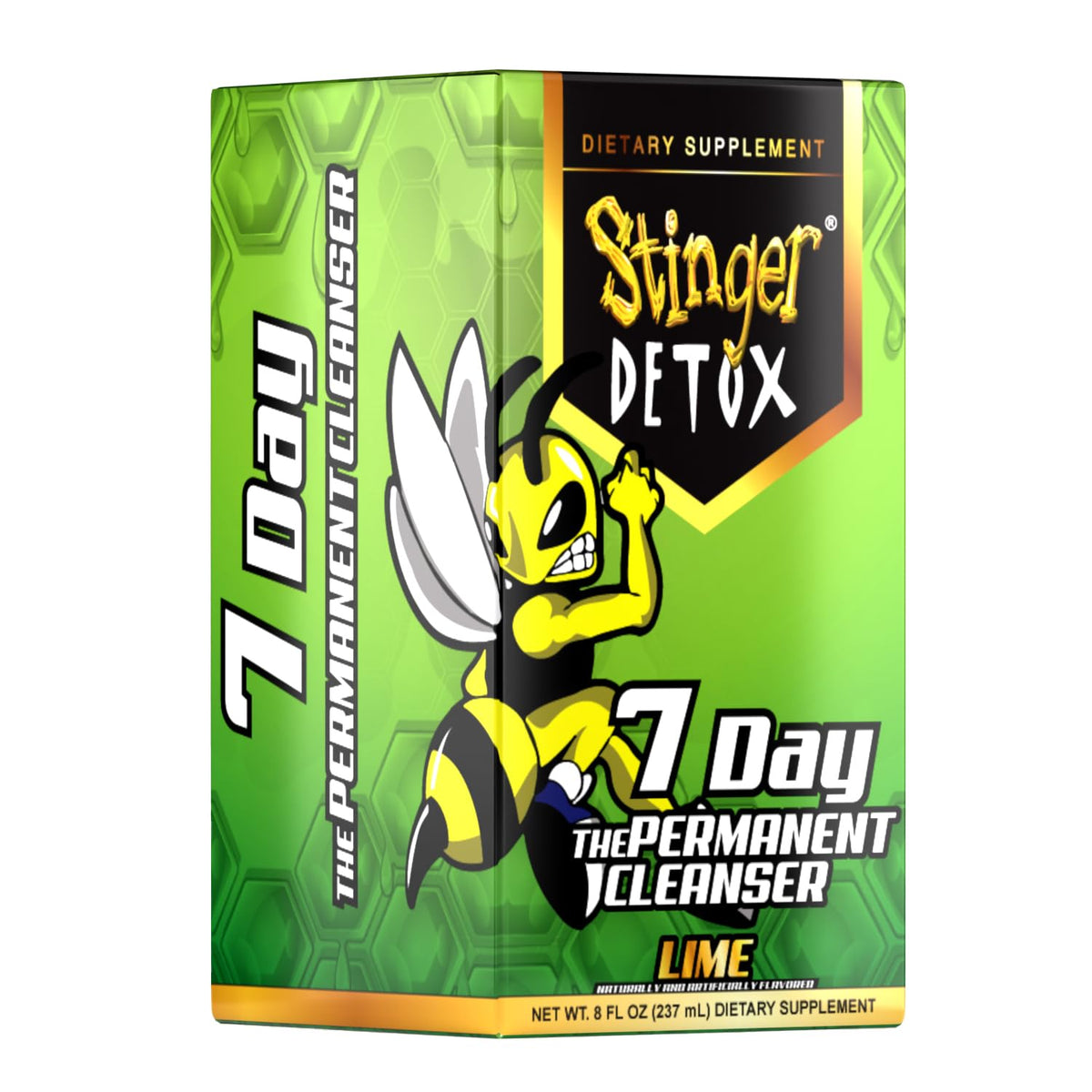 Stinger Detox 7-Day Permanent Drink Lime Flavor - 8 FL OZ - image 6
