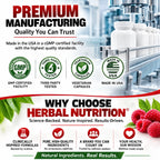 Herbal Nutrition Raspberry Ketones Complex Weight Management - 120 Capsules - image 8