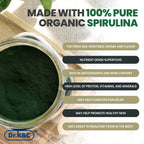 Dr.K&C Organic Spirulina Superfood Supplement 600mg