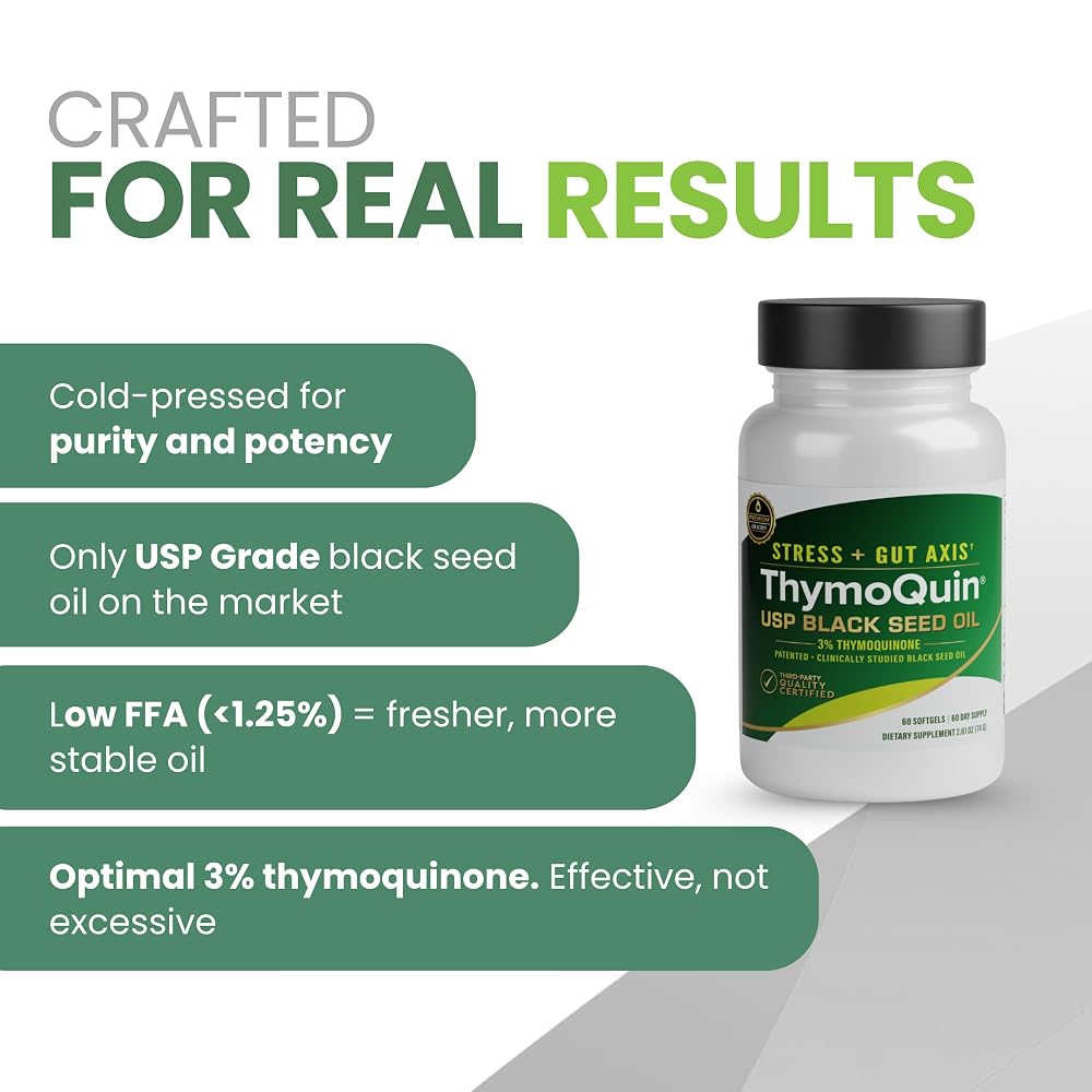 ThymoQuin Organic Cold Pressed Black Seed Oil