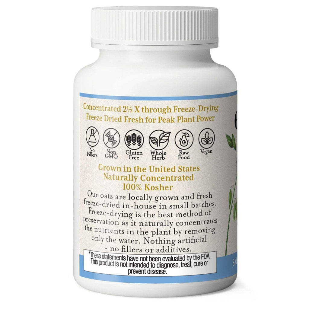 Eclectic Institute Organic Oats Capsules Nervous System Support - 90 Capsules - image 2