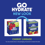 GoHydrate Instant Hydration Powder Packets - Low Sodium Electrolytes