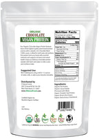 Z Natural Foods Organic Chocolate Vegan Protein Powder - 16 oz - image 2