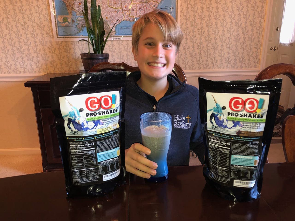Skinny Jane GO Pro Shakes Kids & Teens Protein Powder Vanilla - 453g - image 4