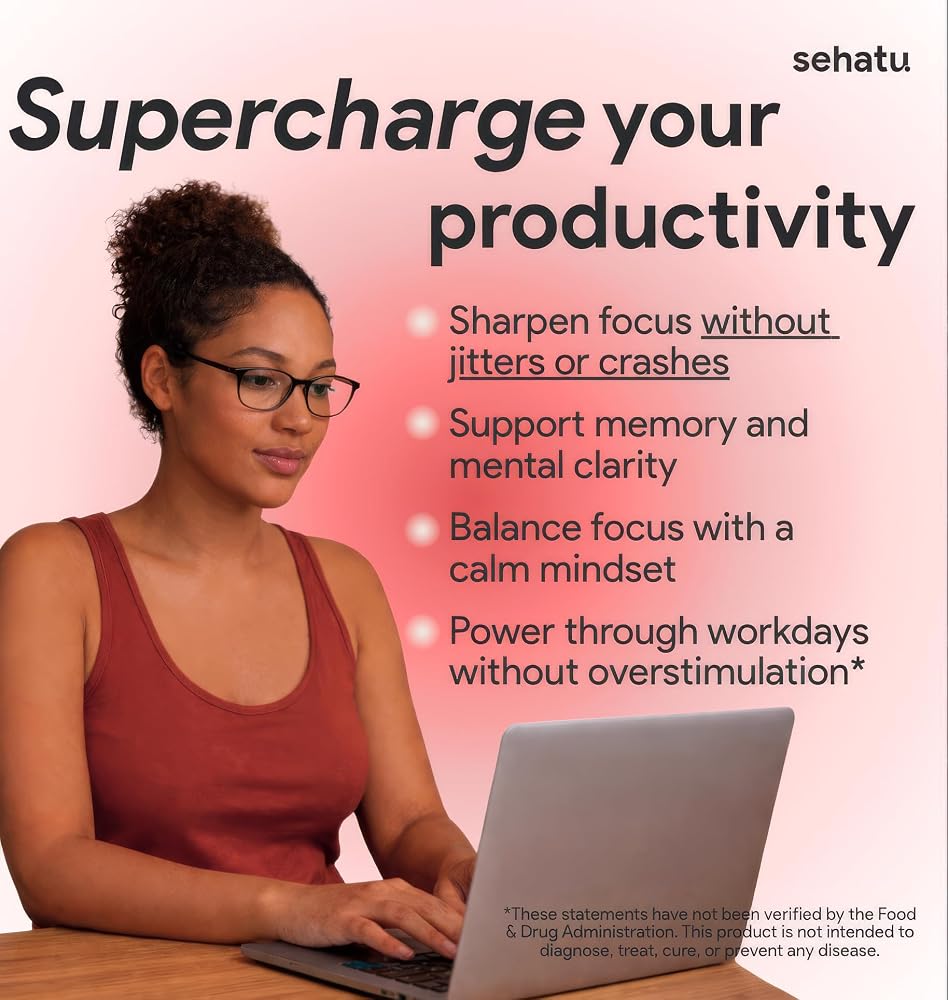 SEHATU Focus Plus Cognitive Performance Enhancer - 60 Capsules - image 5
