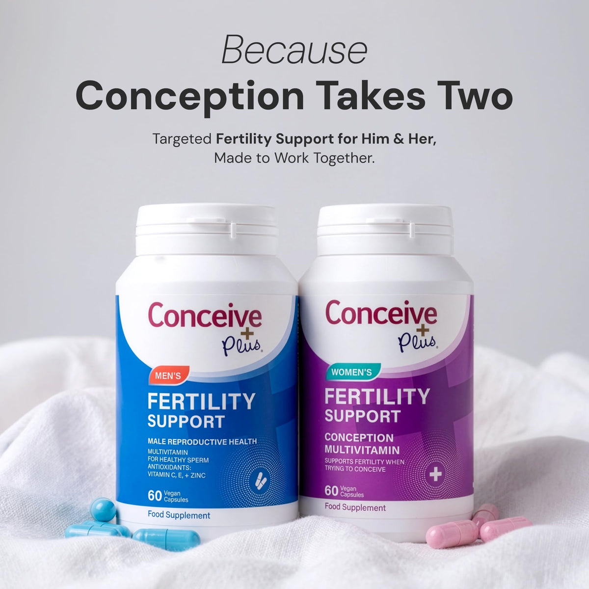 CONCEIVE PLUS Male Fertility Supplement - 60 Capsules - image 12