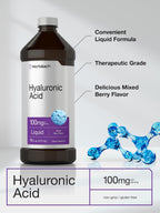 Horbäach Liquid Hyaluronic Acid Supplement 100 mg - 16 oz - image 4