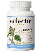 Eclectic Institute Organic Burdock Root Capsules - 90 Count