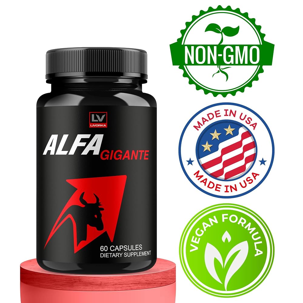 LIVORKA Alfa Gigante All Natural Herbal Supplement - 60 Capsules - image 5