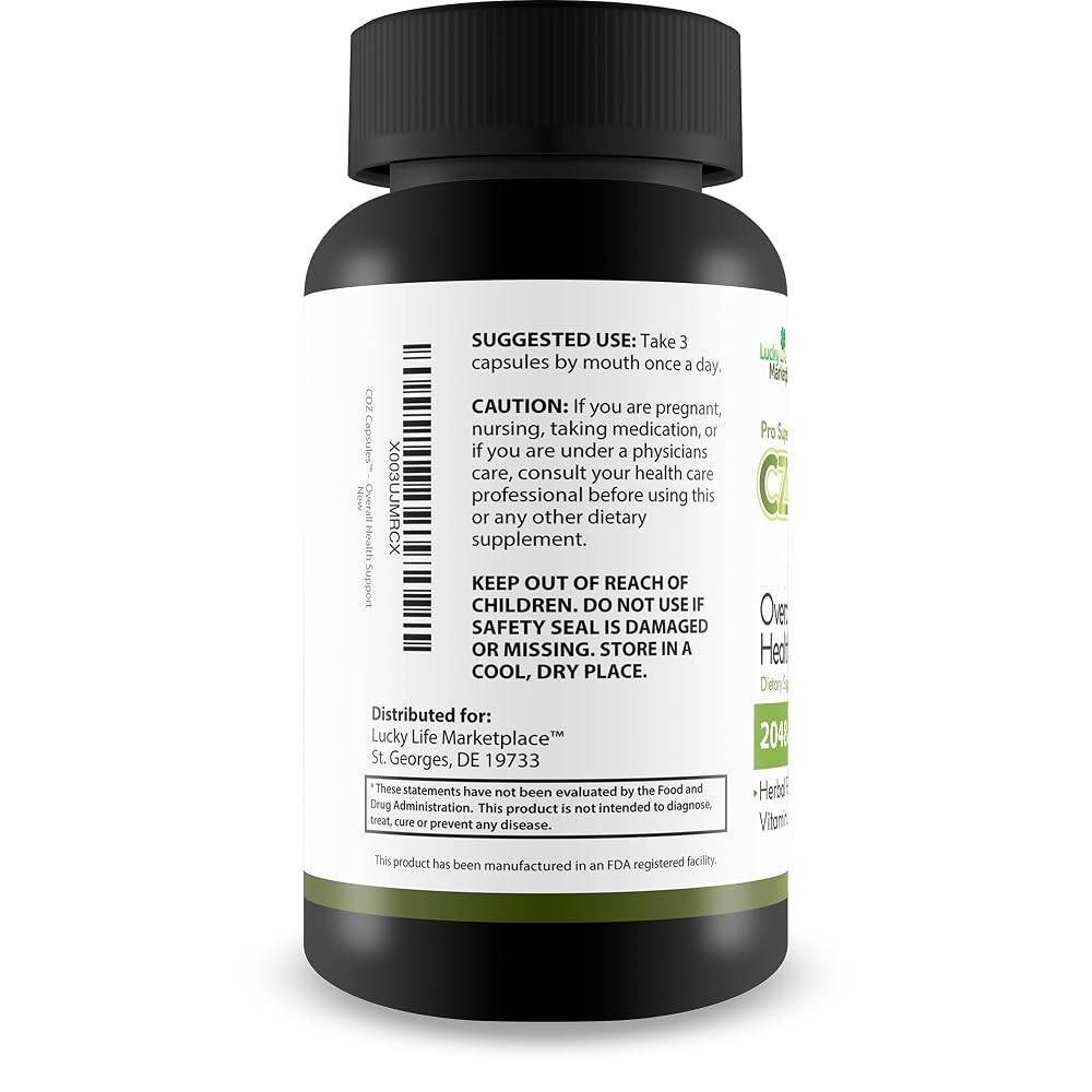Pro Super Health CZD Capsules - Overall Health & Immune Support - 90 Capsules - image 3