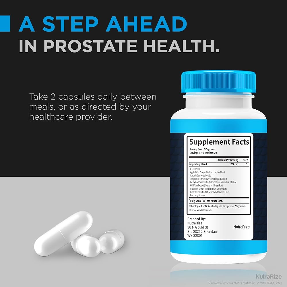 NutraRize Prosta2Care Prostate Support Formula - 180 Capsules - image 8