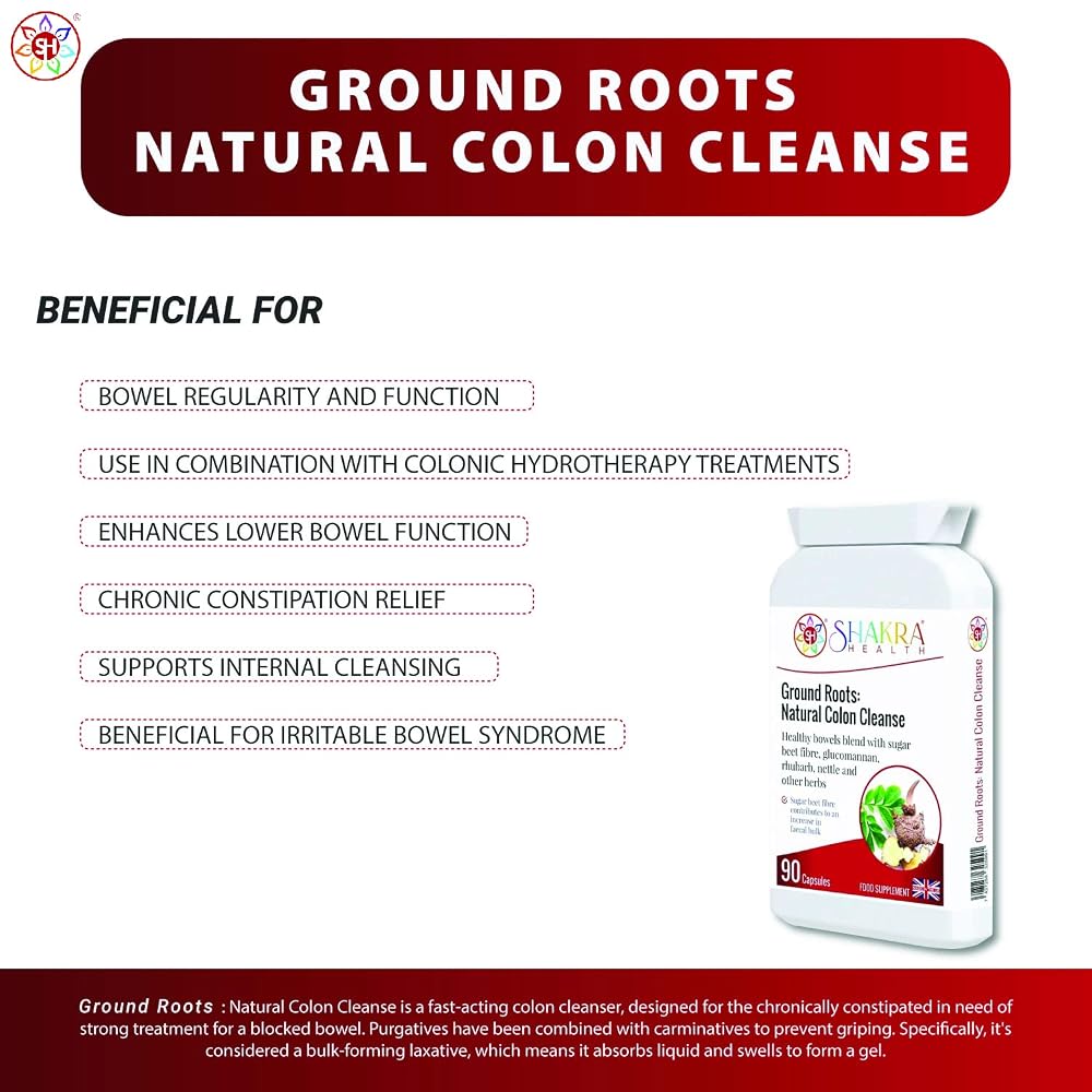SH Shakra Health Ground Roots Natural Colon Cleanse - 1 Count - image 6