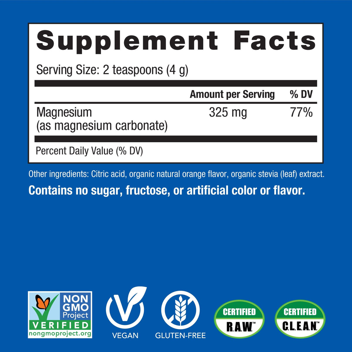Natural Vitality Calm Magnesium Powder - 8 oz - image 6