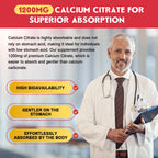 GORNVB Calcium Citrate Gummies 1200 mg - 60 Gummies - image 6