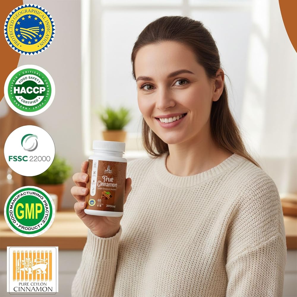 PRESERVE Pure Ceylon Cinnamon Capsules 2000mg - 60 Capsules - image 5