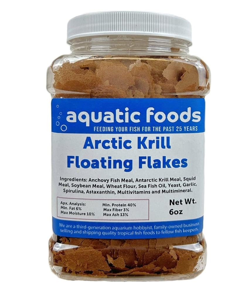 Aquatic Foods Inc. Arctic Krill Flakes which Contain Natural