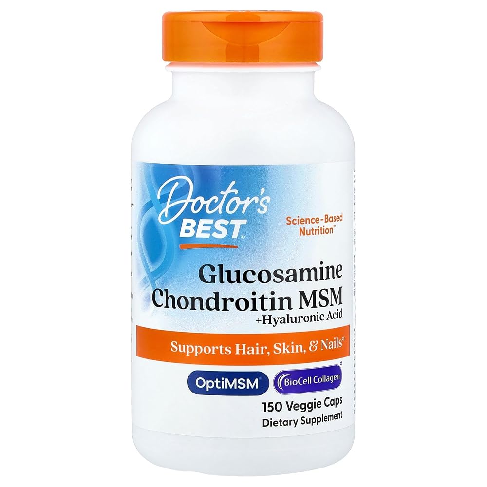 Doctor's BEST Glucosamine Chondroitin MSM Hyaluronic Acid