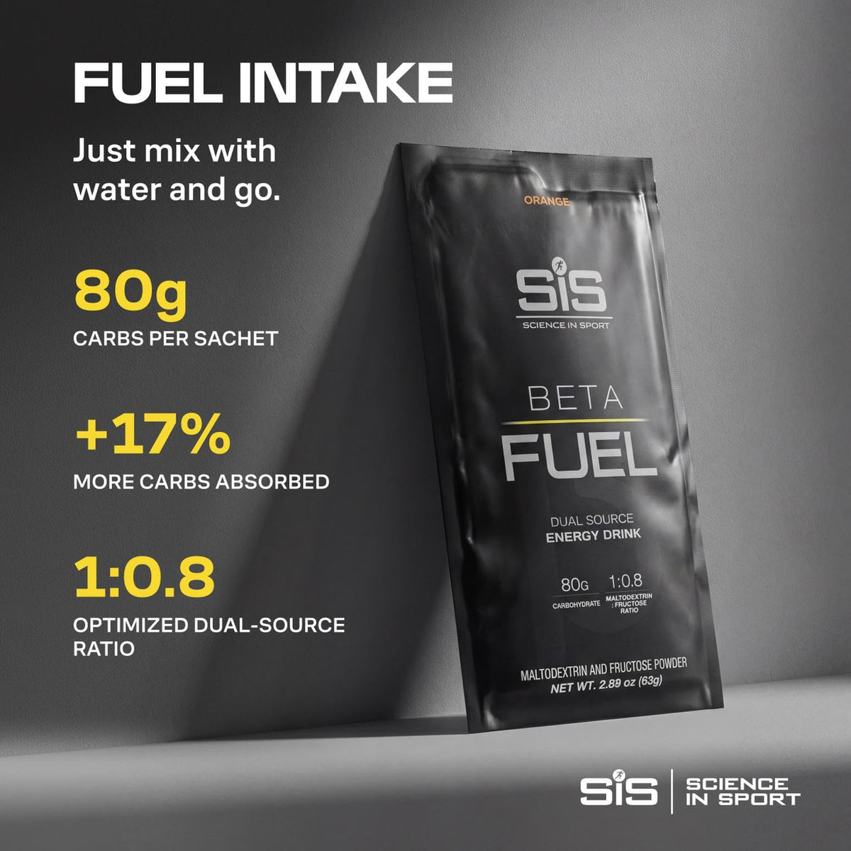 Science in Sport SiS BETA Fuel 80 Drink Mix, 80g Carbohydrate