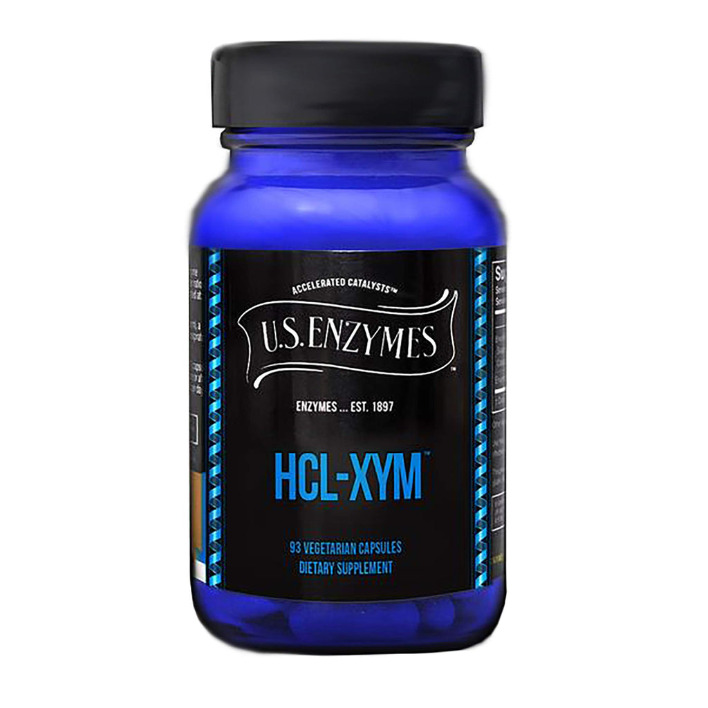 USAEnzymes HCL-XYM Betaine HCL Digestive Enzyme - 93 Capsules