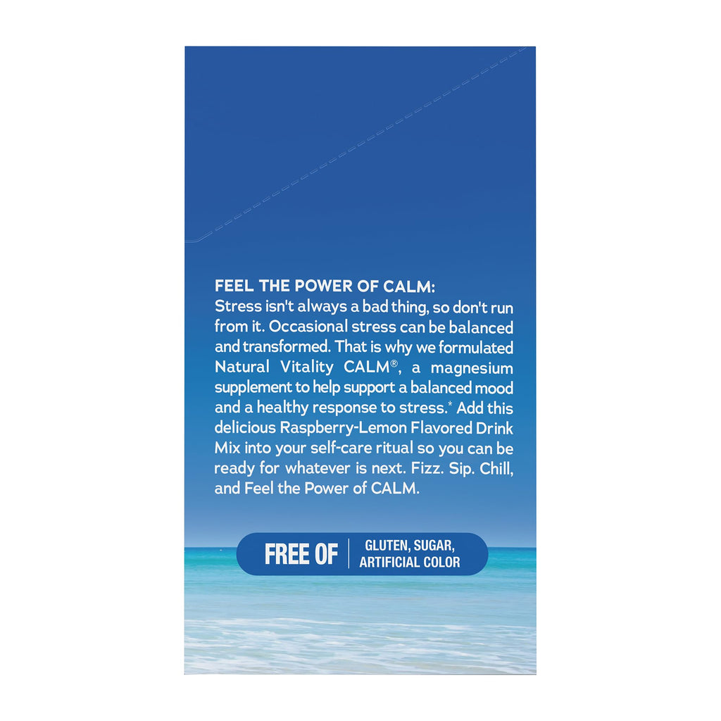 Natural Vitality Calm Magnesium Stick Packets - 30 Packets - image 4