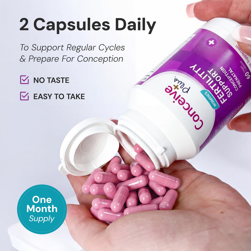 CONCEIVE PLUS Women's Fertility Support - 60 Capsules - image 4