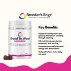 Breeder's Edge Breed to Wean Prenatal Soft Chews for Dogs & Cats - 100ct - image 3