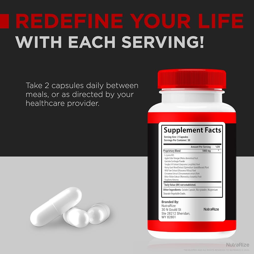 NutraRize BioBooster for Men Energy & Performance - 120 Capsules - image 8