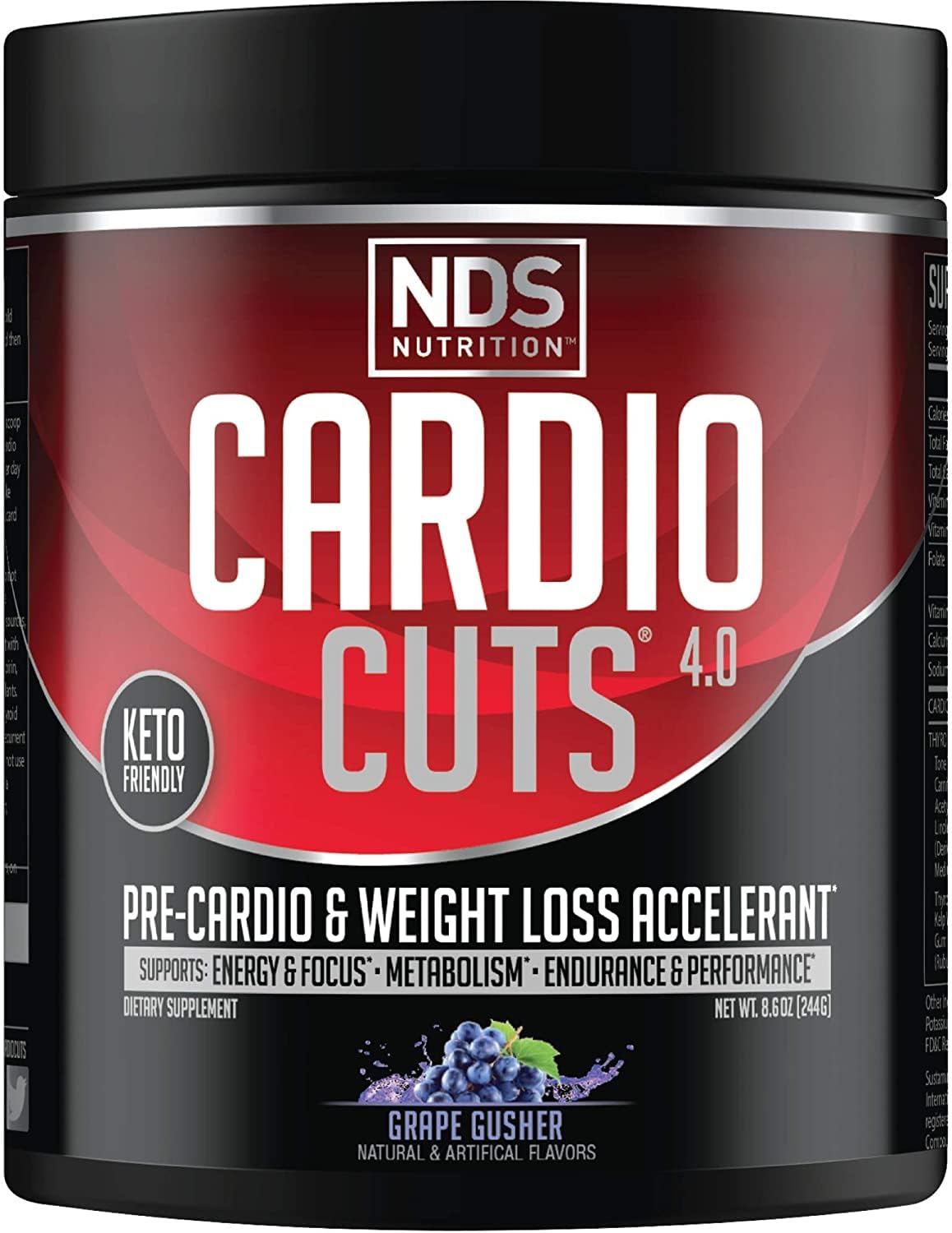 Cardio Cuts NDS Nutrition 3.0 Pre Cardio Drink Mix
